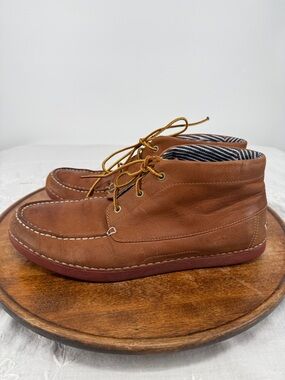 Ugg Boots Mens 10 Kaldwell Chukka Brown Leather Lace Up Australia Casual Vibram